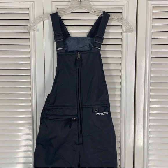 Arctix Kids Essential Insulated Black Bib Overalls Small - Picture 2 of 12